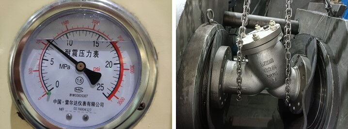 Pressure Testing for Y Strainer