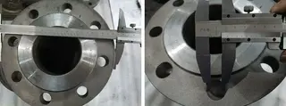 Dimension Checking for Y Type Strainer