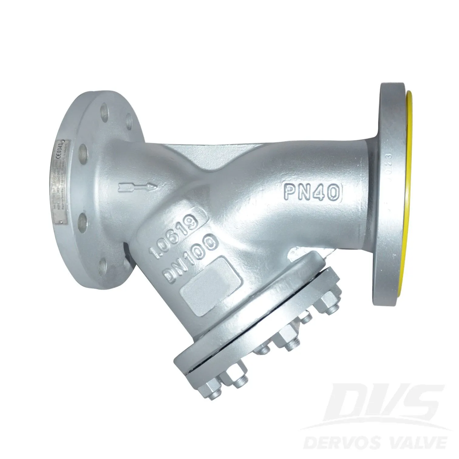 BS EN 13709 Y Type Strainer, EN 10213 1.0619, DN100, PN40
