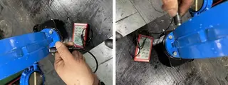Wafer Butterfly Valve painting