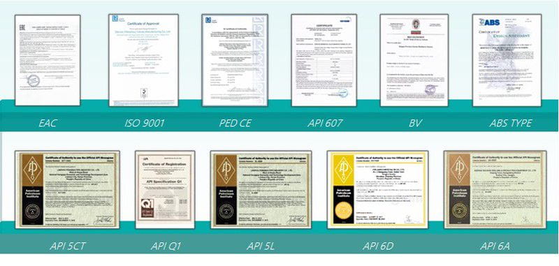 Certificates