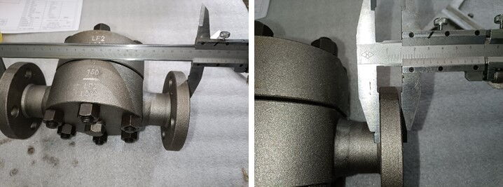 Dimension Checking for Steam Trap Valve