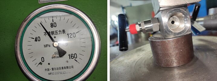 Pressure Testing for Needle Valve