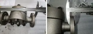 Dimension Checking for Steam Trap Valve