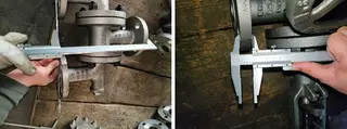 Dimension Checking for Change Over Valve
