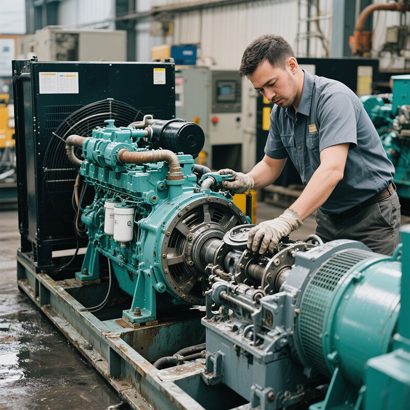Guide to Diesel Generator Set Disassembly and Cleaning