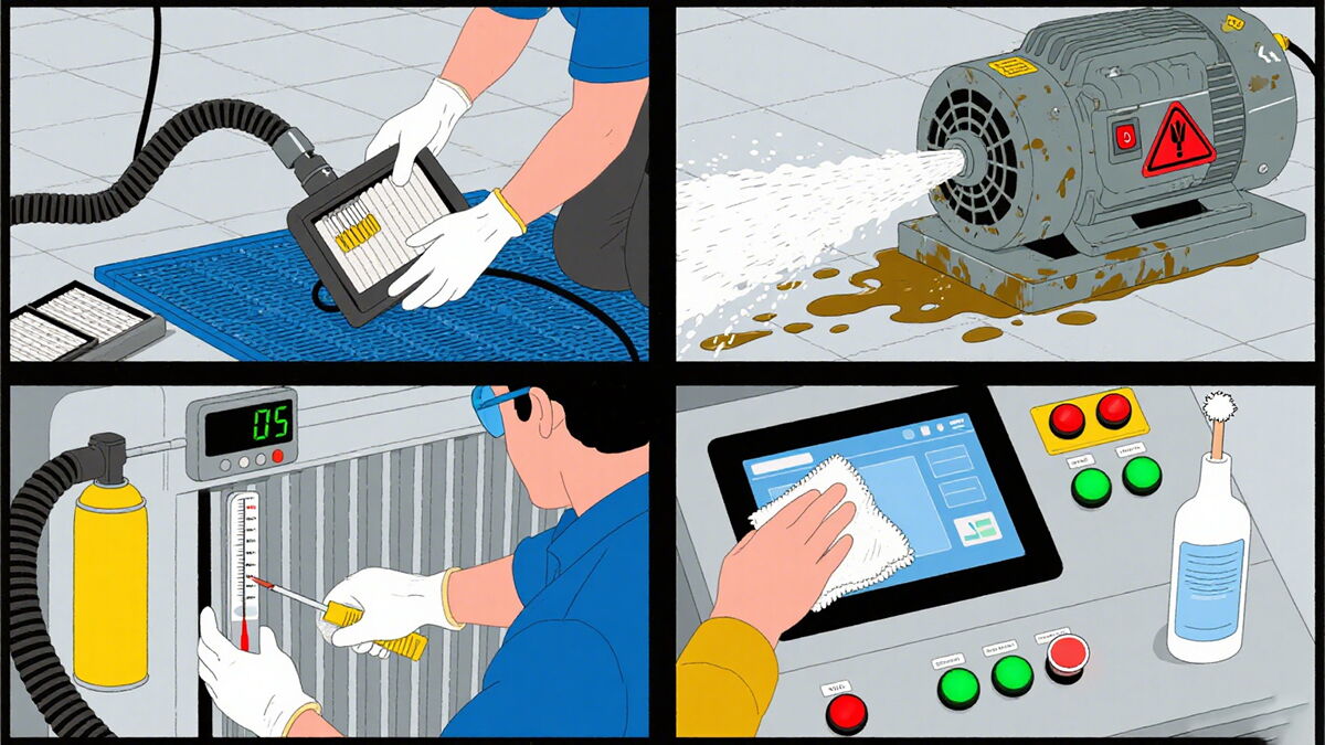 How to Clean a Diesel Generator Set?