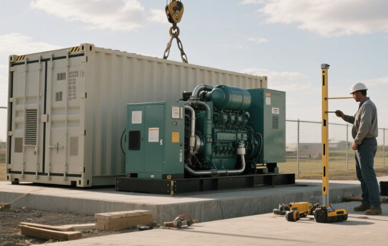 Installation Guide for Containerized Diesel Generator Sets