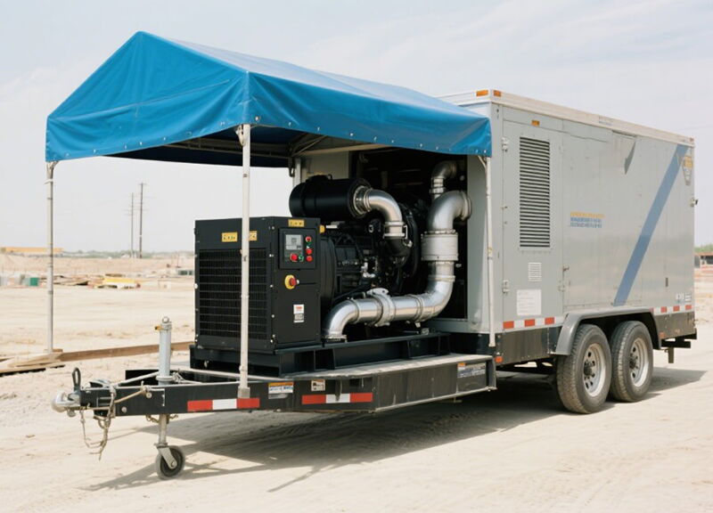 Mobile Trailer Generator Set: A Flexible Power Solution