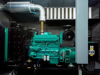 Installation of Diesel Generator Intake and Exhaust Systems