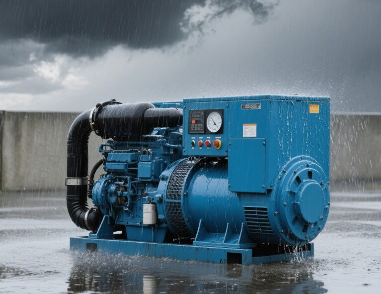 What Should You Do If a Diesel Generator Gets Wet?