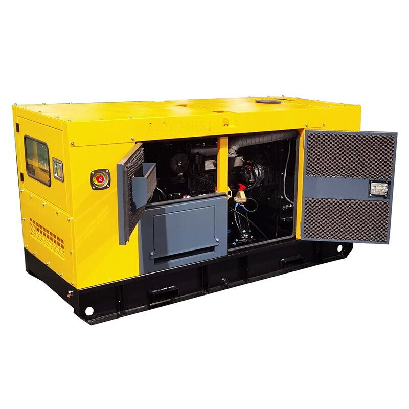 14kW Silent Diesel Generator Set, Quanchai QC490D, 400/230 V
