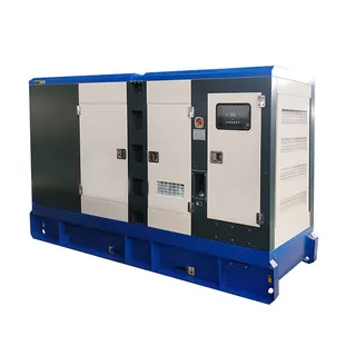 Soundproof Diesel Generator Set, Cummins 6LTAA8.9-G3, 240kW