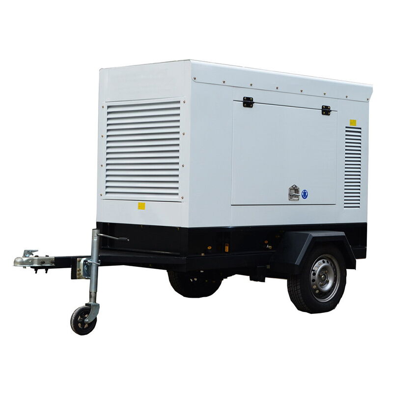 24kW Diesel Generator Set, Deutz D226B-3D, Trailer Mounted