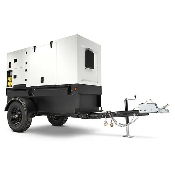 38kW 47kVA Diesel Genset, Isuzu 4LE2XAGV01, Trailer Mounted