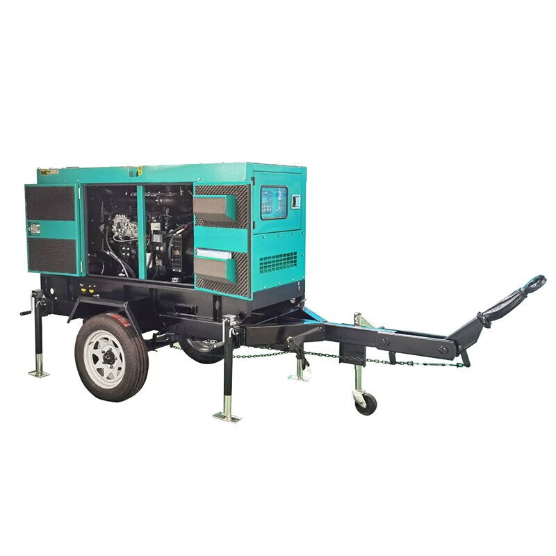 Quanchai Diesel Generator Set, QC498D, 20kW 25kVA, Trailer