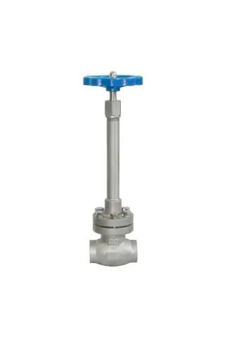 The material selection of forged steel low temperature globe valves