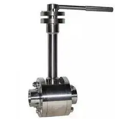 How does a cryogenic valve or low temperature valve work