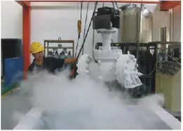 How do cryogenic valves work?