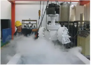 How do cryogenic valves work?