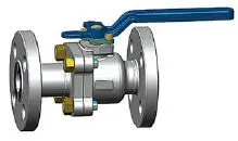 Carbon Steel Flanged Ball Valve, A105N, Class 600, 1 Inch, BS 5351