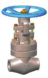 Bolted Bonnet A105 Gate Valve, 2500LB, 1 Inch, Full Bore, Threaded Bolted Bonnet A105 Gate Valve, 2500LB, 1 Inch, Full Bore, Threaded