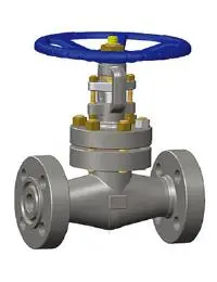 Worm Gear Operated Gate Valve, F316L, 2 Inch, High Pressure