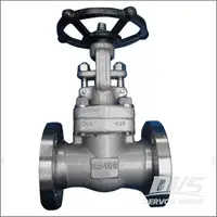 304 Stainless Steel Gate Valve, 150 LB, Integral Flanged, Full Port