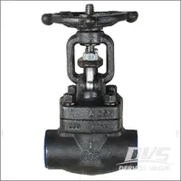 Forged Carbon Steel Gate Valve, NPS 1 Inch, CL800, SW, Handwheel