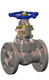 Reduced Bore Forged Gate Valve, Welded Bonnet, Integral Flanged
