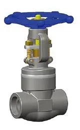 Rising Stem Forged Gate Valves, A105N, CL150-1500, Welded Bonnet