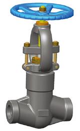 Pressure-Seal Bonnet Globe Valve, ASTM A105N, Class 1500, 1 Inch