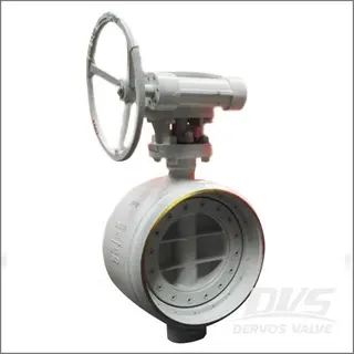 EN 593 Forged Steel Butterfly Valve, ASTM A105, DN600, PN25, BW