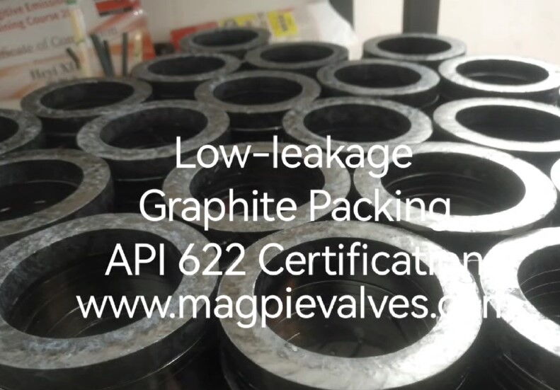 API 622 Certified Low-emission Graphite Packing for Valves