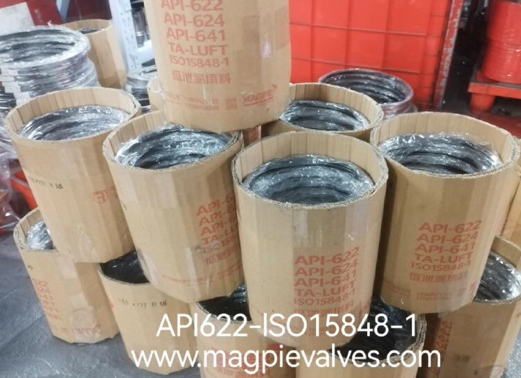 API 622, ISO 15848-1 Valve Packing