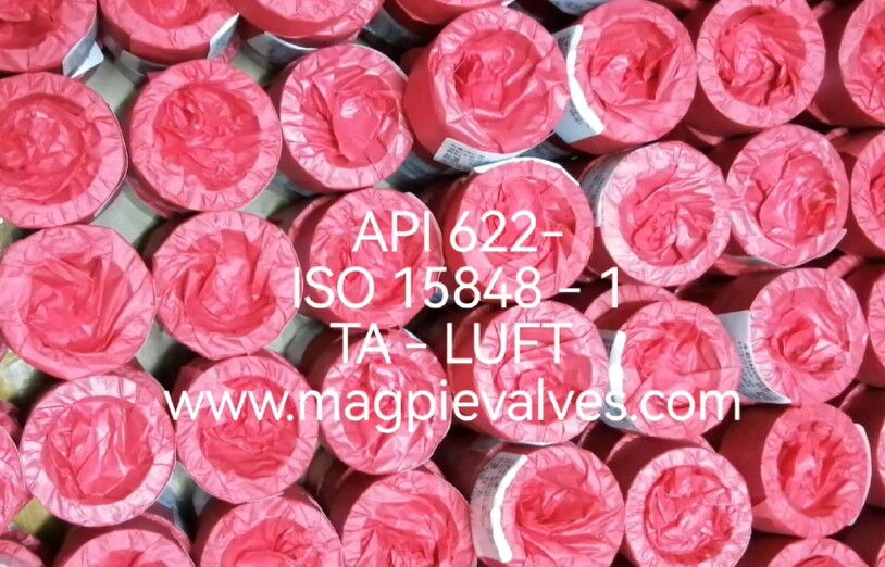 API 624, ISO 15848-1 & TA-LUFT Packing and Gaskets