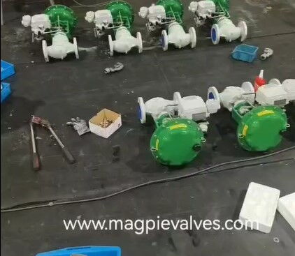 Assembly of Pneumatic Control Valves