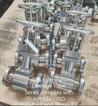Low-emission Cryogenic Forged Valves