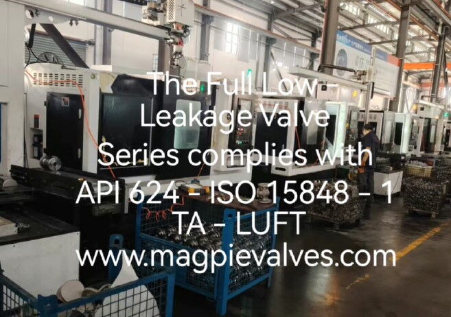 Low-emission Valves Fully Compliant with API 624, ISO 15848-1 & TA-LUFT