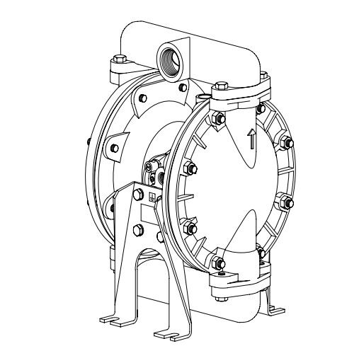 Pneumatic Diaphragm Pump