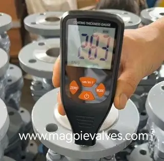 Cast Steel Valves with Excellent Protection Coatings