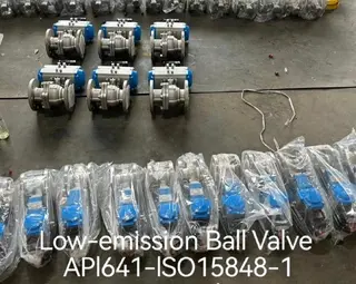 API 641, ISO 15848-1 Low-emission Ball Valve