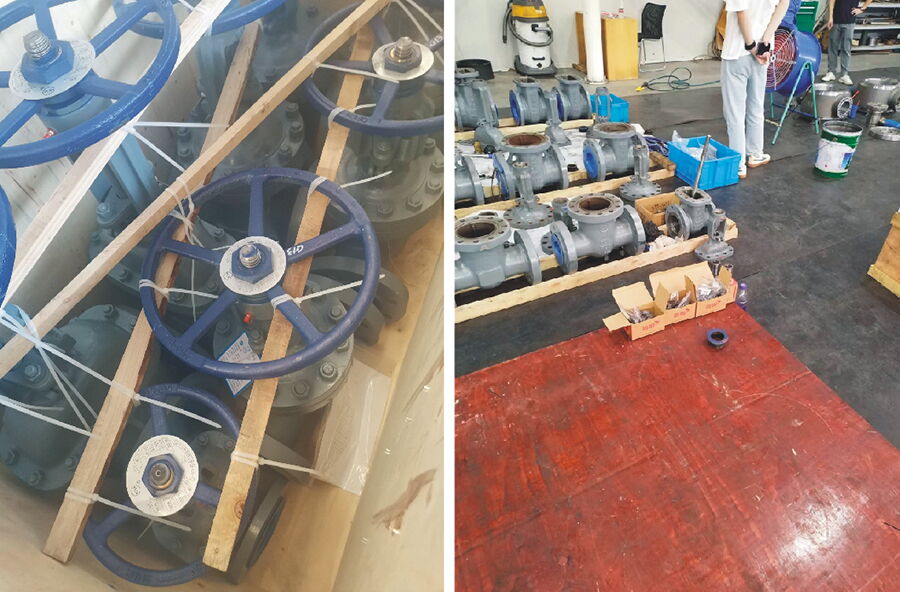 Valves from our customers to be optimized