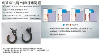 High-temperature Steam Control Valves Leakage Problems