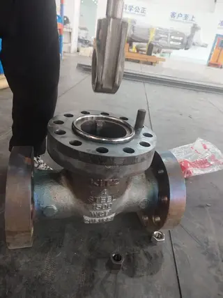 A 4 Inch-1500 LB Gate Valve from KITZ