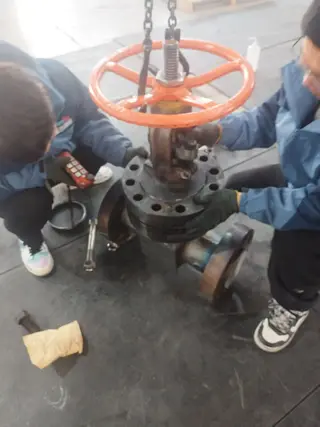 KITZ 4 Inch-1500 LB Gate Valve Type Test as per API 624