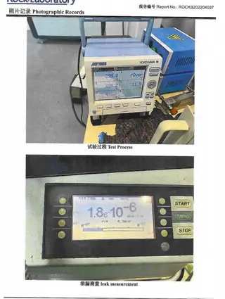 M16 Spiral Wound Gaskets During Low Emission Test