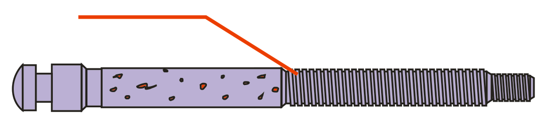 API 602 Valve Stem Drawing