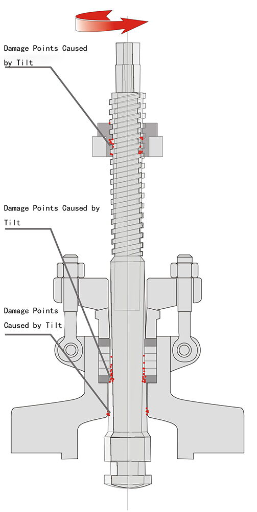 Initial Test Failure of the Valve 1500 Cycle Switch Test