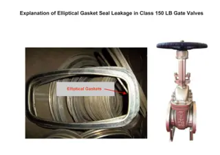 Elliptical Gasket Leakage in Class 150 LB Gate Valves